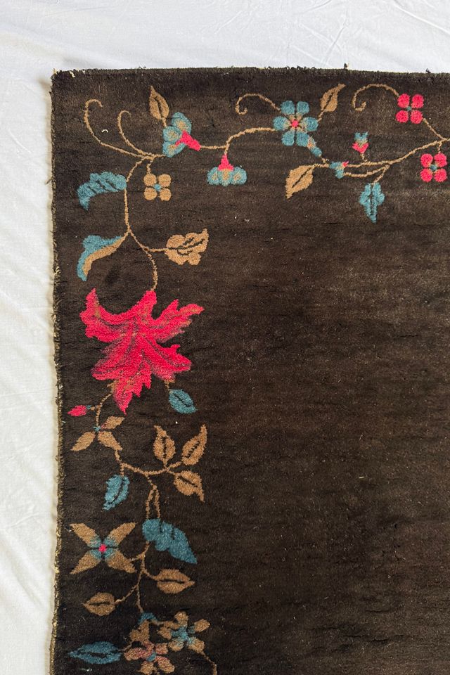 Blue Parakeet Rugs Antique  Persian Rug No. 4503 #2