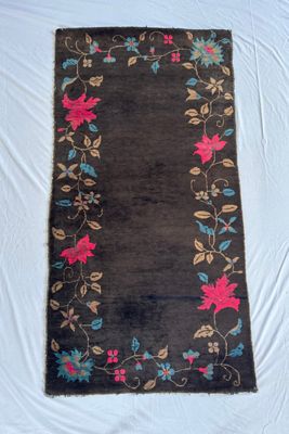 Blue Parakeet Rugs Antique  Persian Rug No. 4503