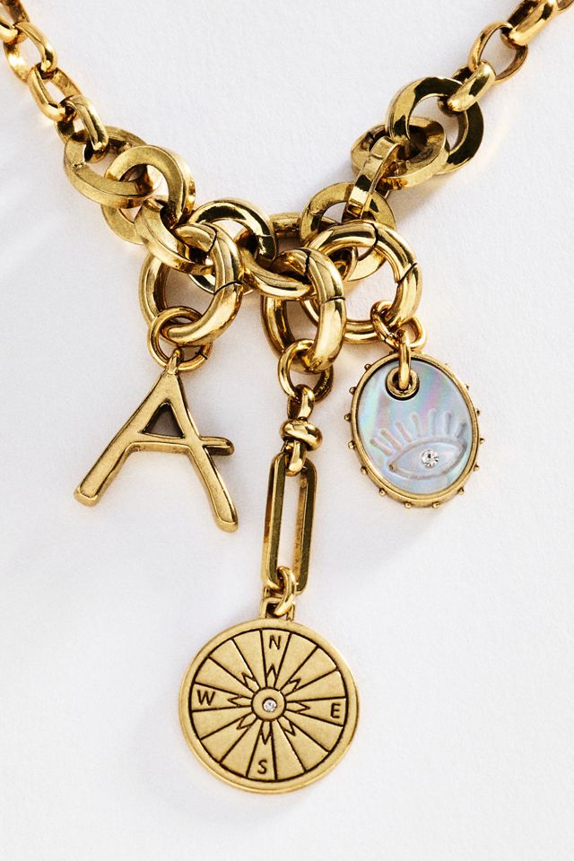 Mignonne Gavigan Initial Charm Necklace #1