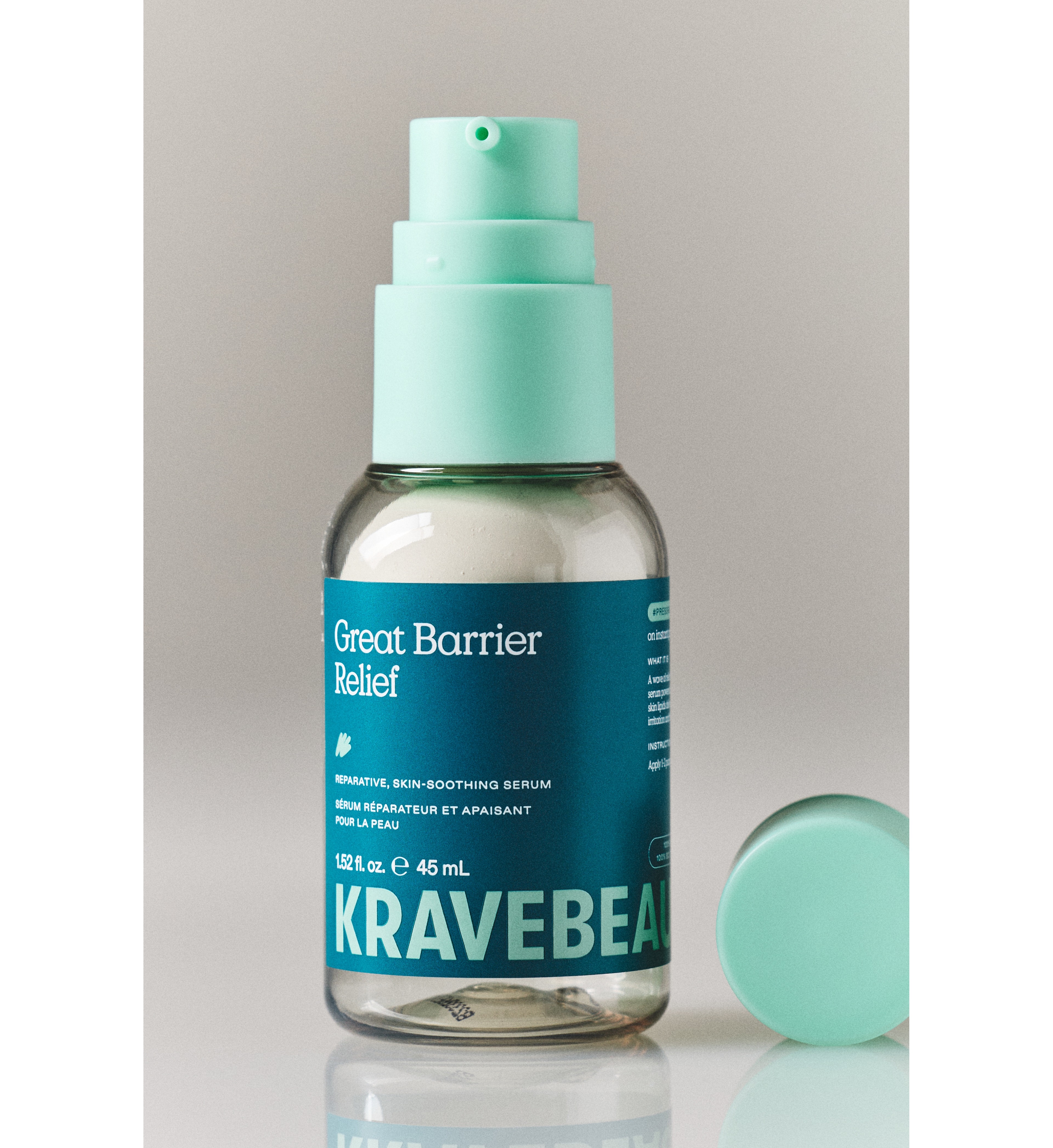 Krave Beauty Great Barrier Relief Reparative, Skin-Soothing Serum