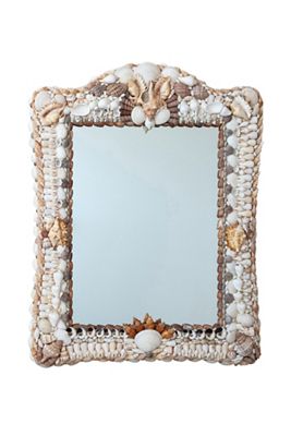 Natural Shell Wall Mirror
