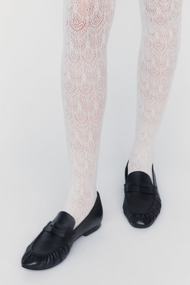 Stems Emilia Lace Tattoo Tights #2