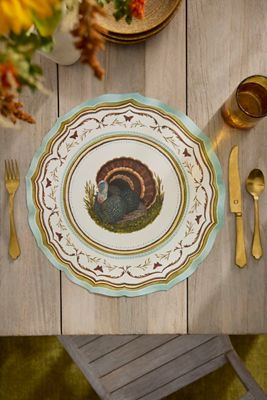 Turkey Paper Placemats, Set of 12