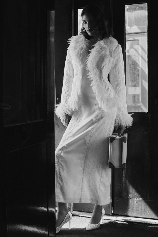 BHLDN Lace Long Sleeve Maxi Dress #2