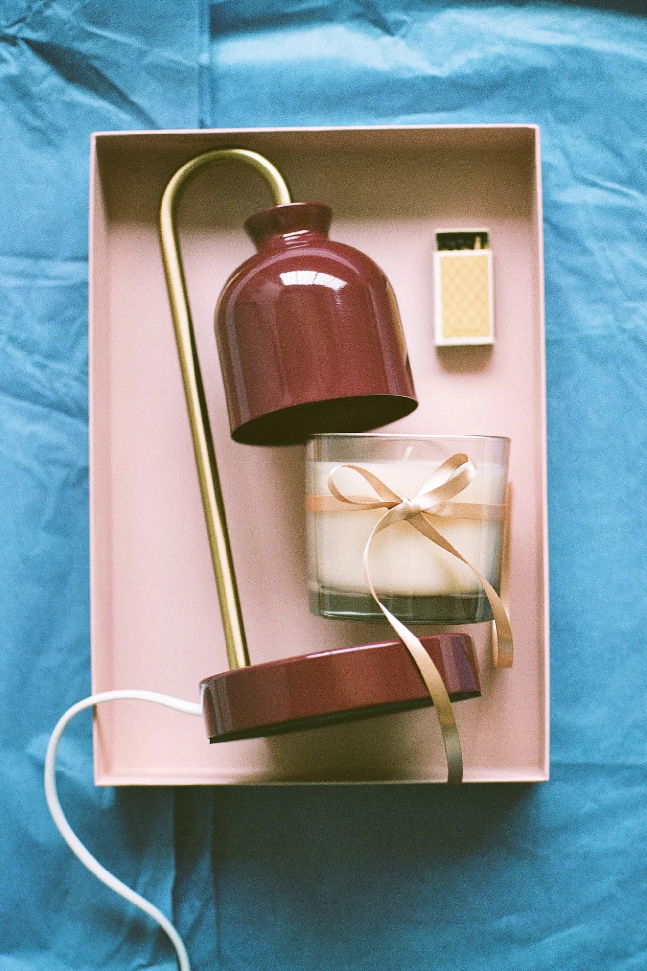 Metal Mini Candle Warmer Lamp
