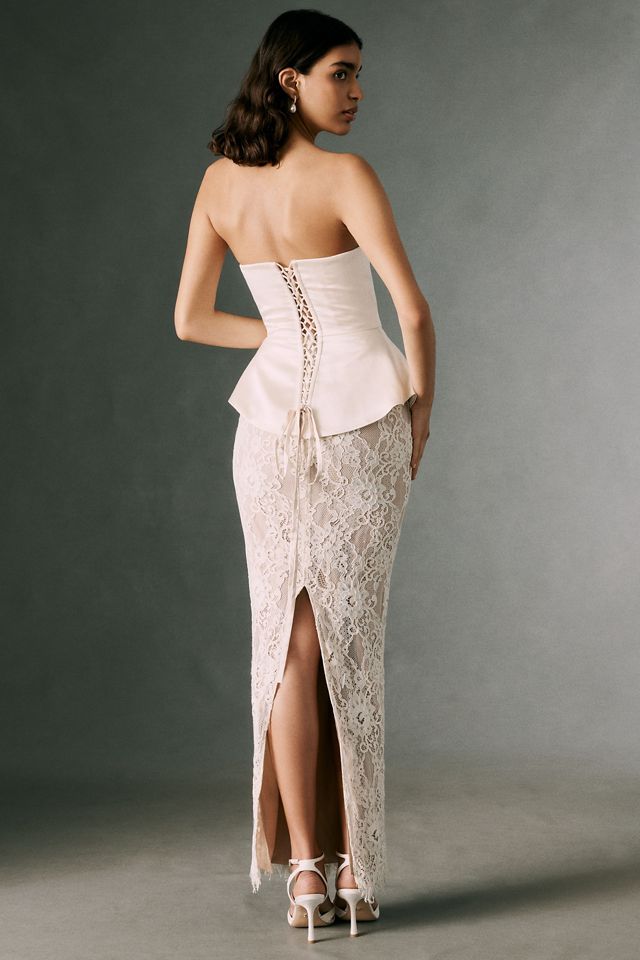 Bronx Banco Corset Silk Lace Set #3
