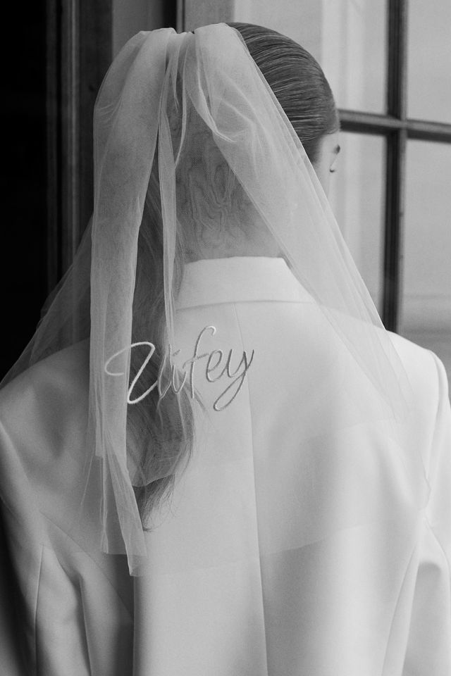 By Anthropologie Weddings Wifey Veil #2