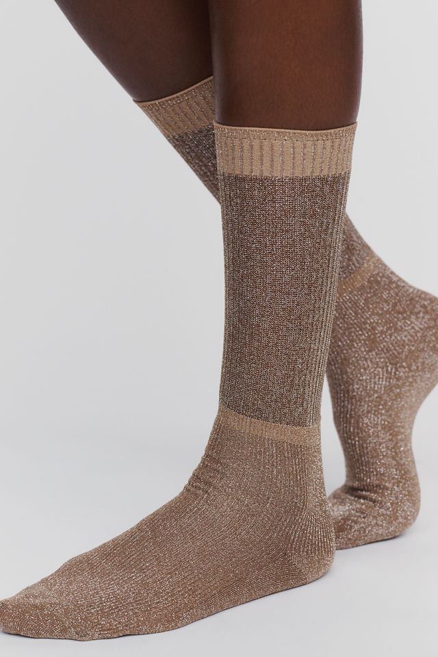 High Heel Jungle Glitter Dance Socks #1