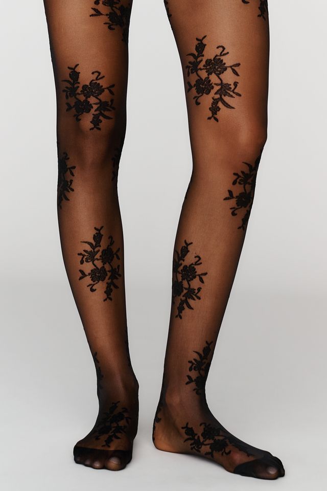 High Heel Jungle Dakota Lace Tights #2