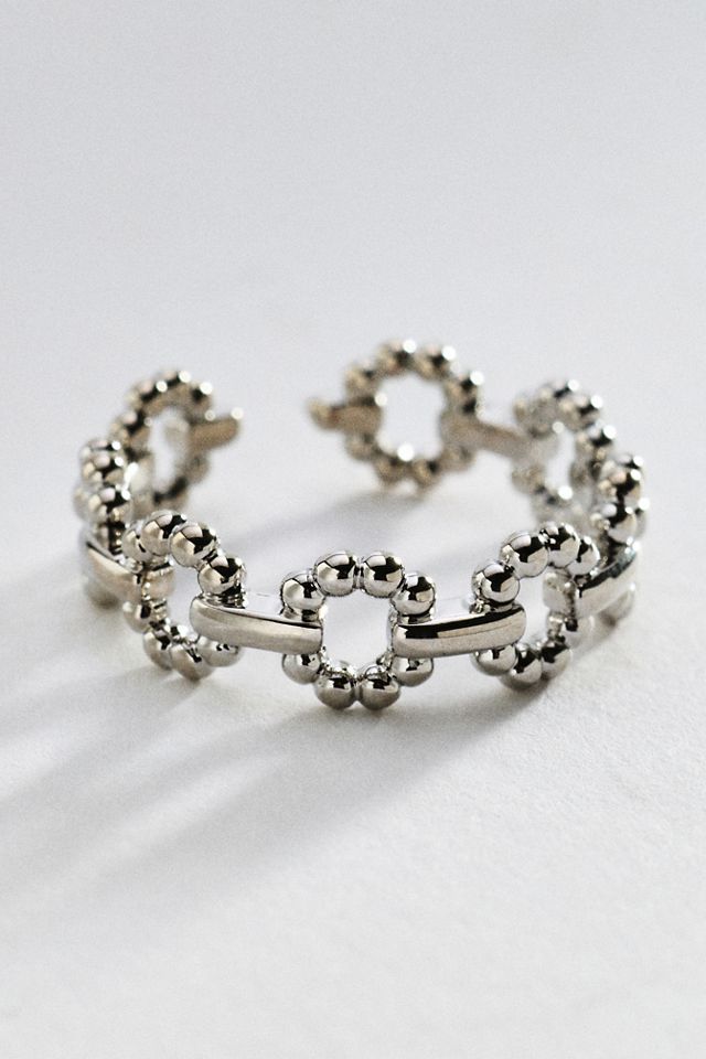 Circle Link Chain Stacking Ring #1