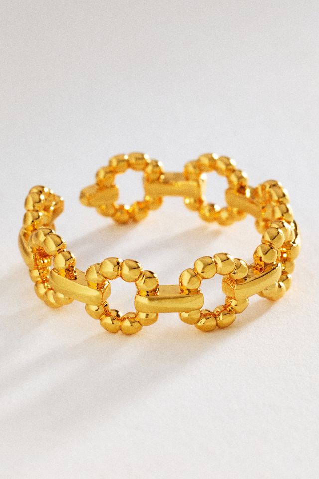 Circle Link Chain Stacking Ring #1
