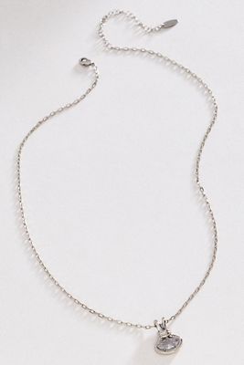 By Anthropologie Delicate Wrap Pendant Necklace