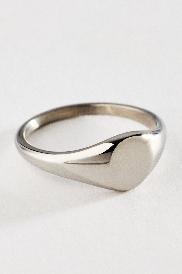 Gold-Plated Classic Signet Ring #1