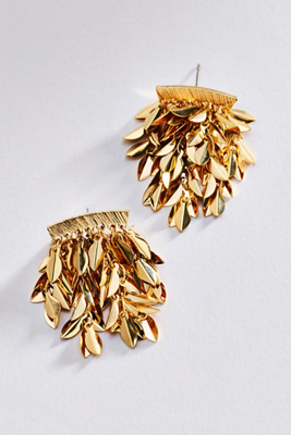 Fringed Drop Earrings