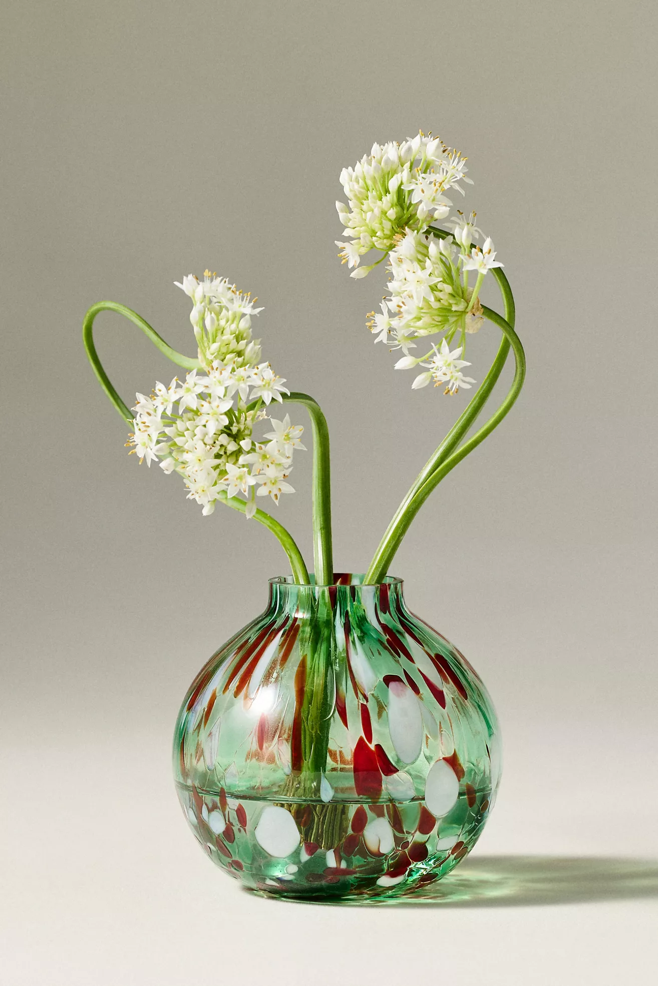 Vietri Nuvola Italian Glass Bud Vase