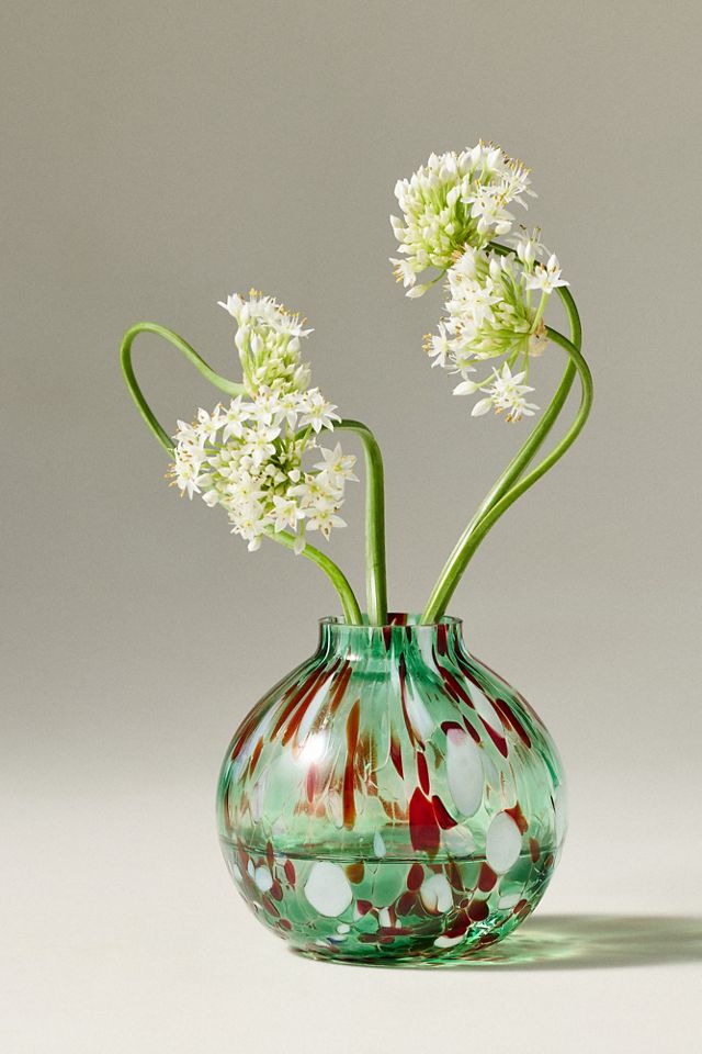 Vietri Nuvola Italian Glass Bud Vase #1
