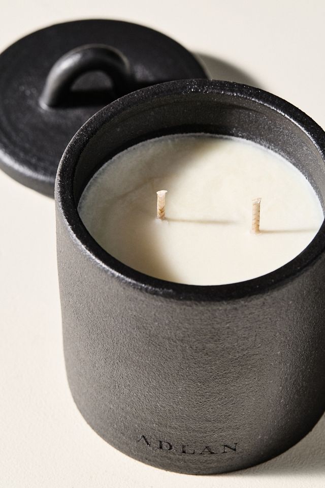 Adlan Fragrances Woody Pins & Needles Graphite Stone Candle #1