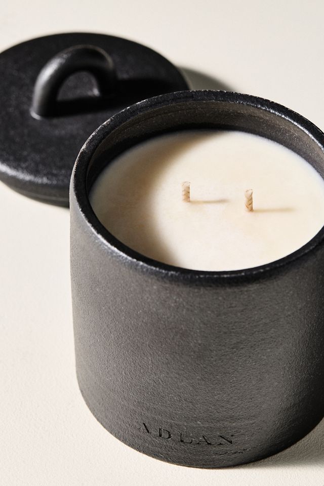 Adlan Fragrances Floral The Bitter End Graphite Stone Candle #1