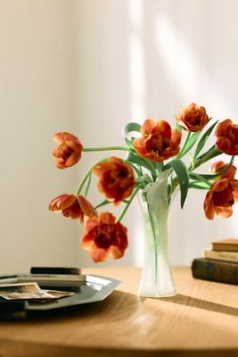 Vietri Onda Italian Glass Vase Tall