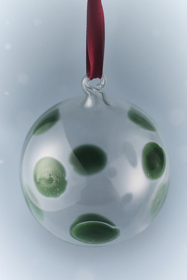 Vietri Italian Glass Dot Ornament #1