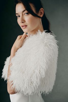 Elliatt Becca Faux Fur Shrug