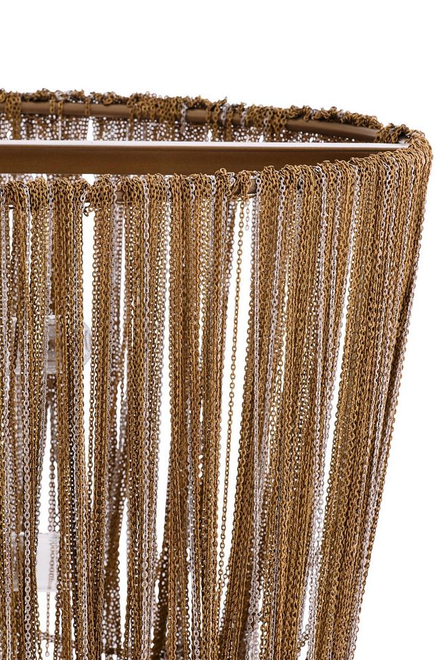 Layla Linear Cascaded Brass Chain Chandelier #3