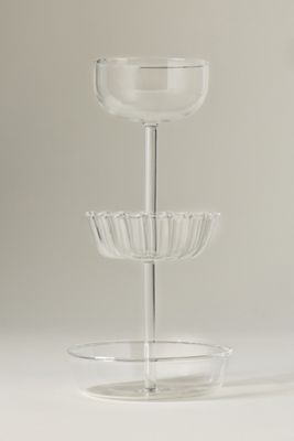 Glass 3-Tier Stand