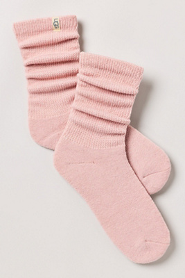 Ugg Shealy Cozy Crew Socks In Pink