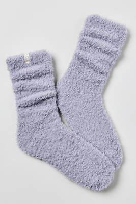 Ugg Teddi Cozy Crew Socks In Grey