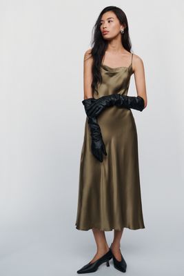By Anthropologie Longline Leather Gloves