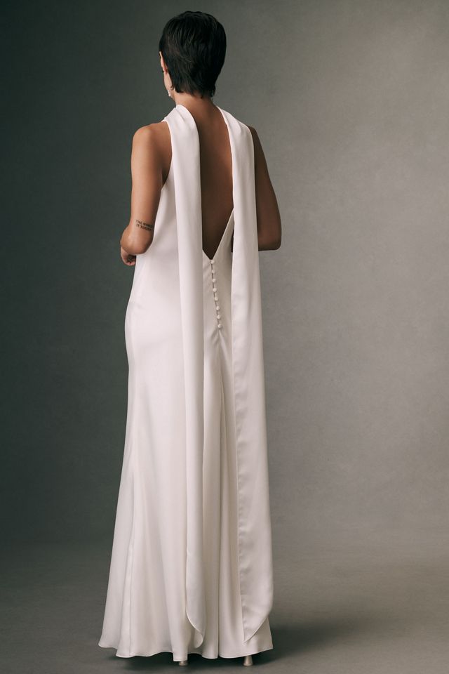 Watters Marleen Low-Back Gown #2