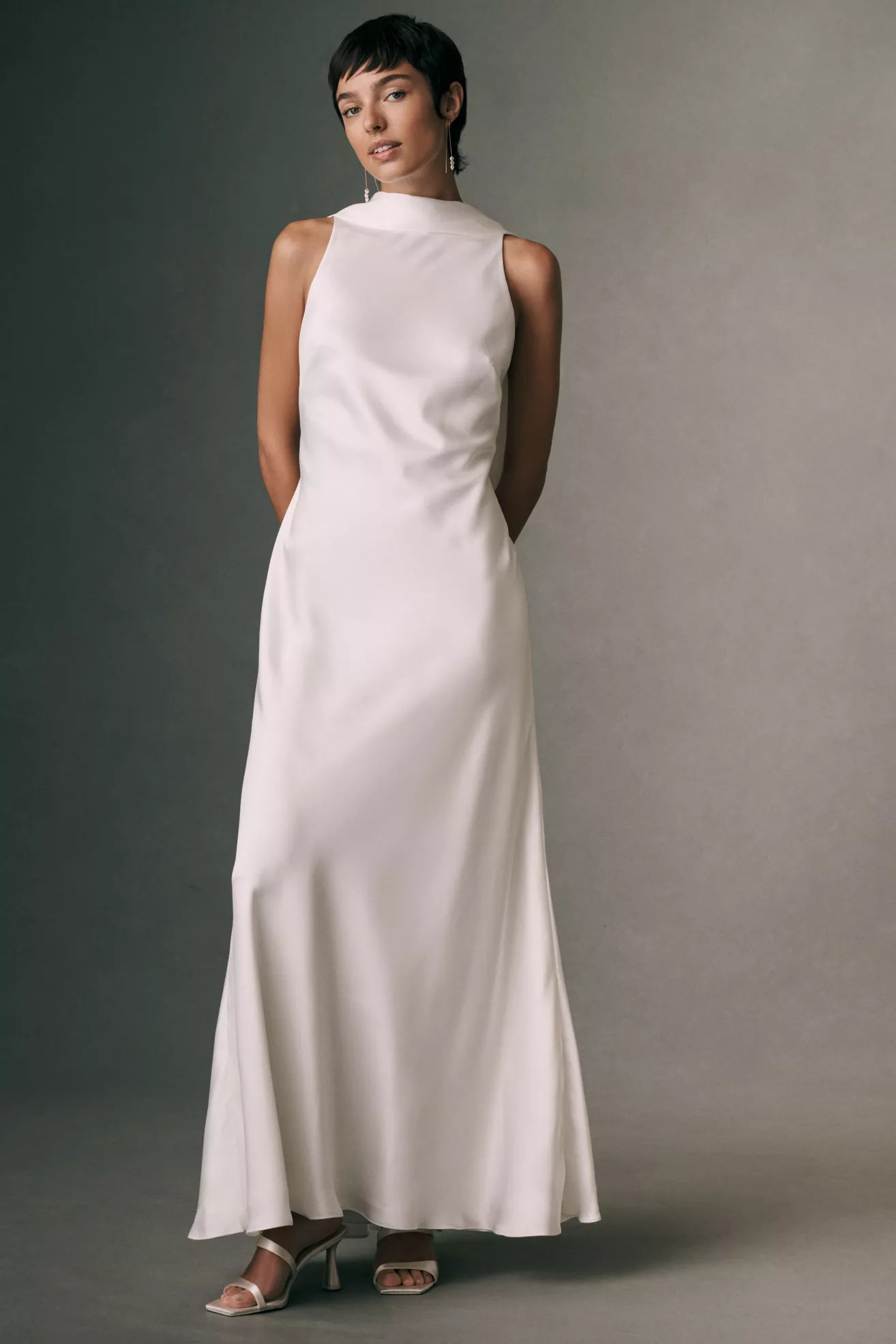 Watters Marleen Low-Back Gown