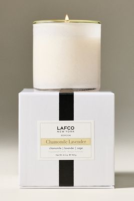 LAFCO Woody Feu De Bois Boxed Glass Candle