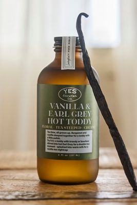 Vanilla Earl Grey Hot Toddy Cocktail Syrup