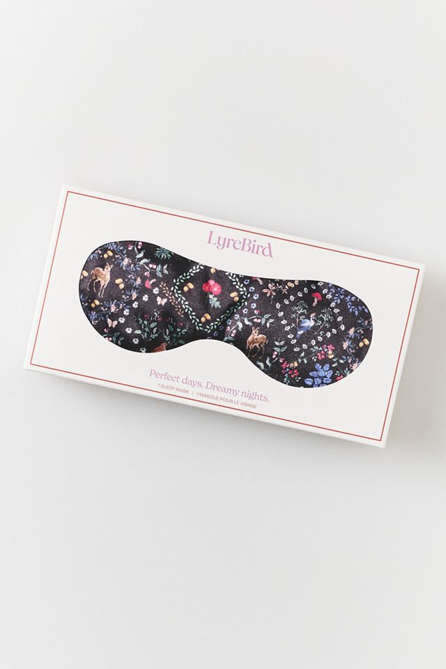 LyreBird Printed Sleep Mask #1