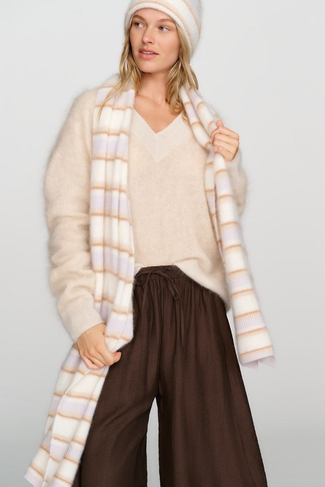 By Anthropologie 100% Cashmere Brushed Scarf #1