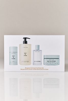Salt & Stone Full Body Set Bergamot & Hinoki