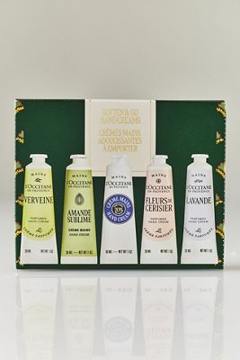 L'Occitane Soften & Go Hand Creams 5 Piece Set