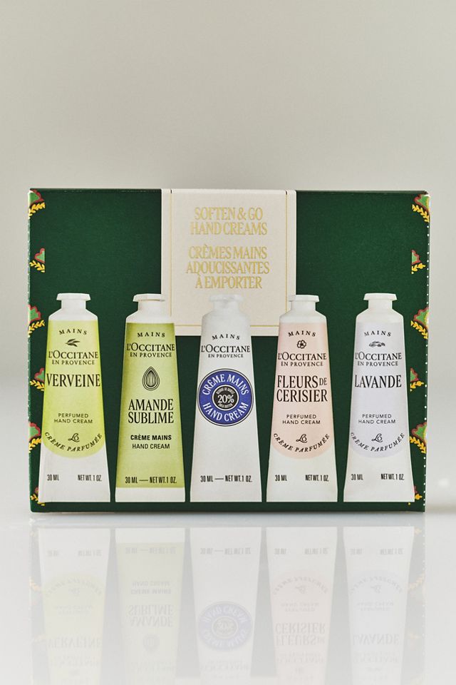L'Occitane Soften & Go Hand Creams 5 Piece Set #1