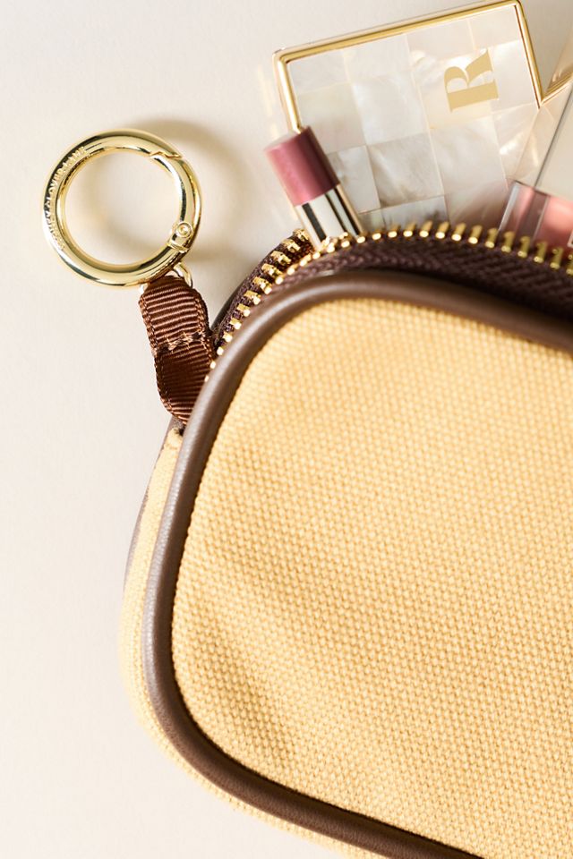 Stoney Clover Lane Micro Pouch Canvas Tan #1