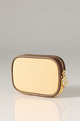 Stoney Clover Lane Micro Pouch Canvas Tan