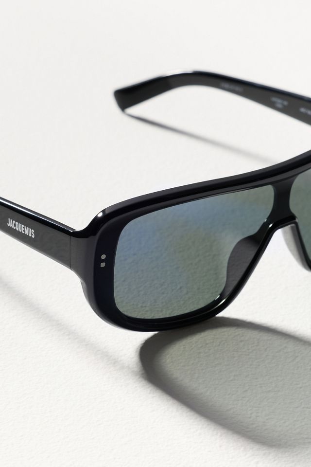 Jacquemus Havana Aviator Sunglasses #2