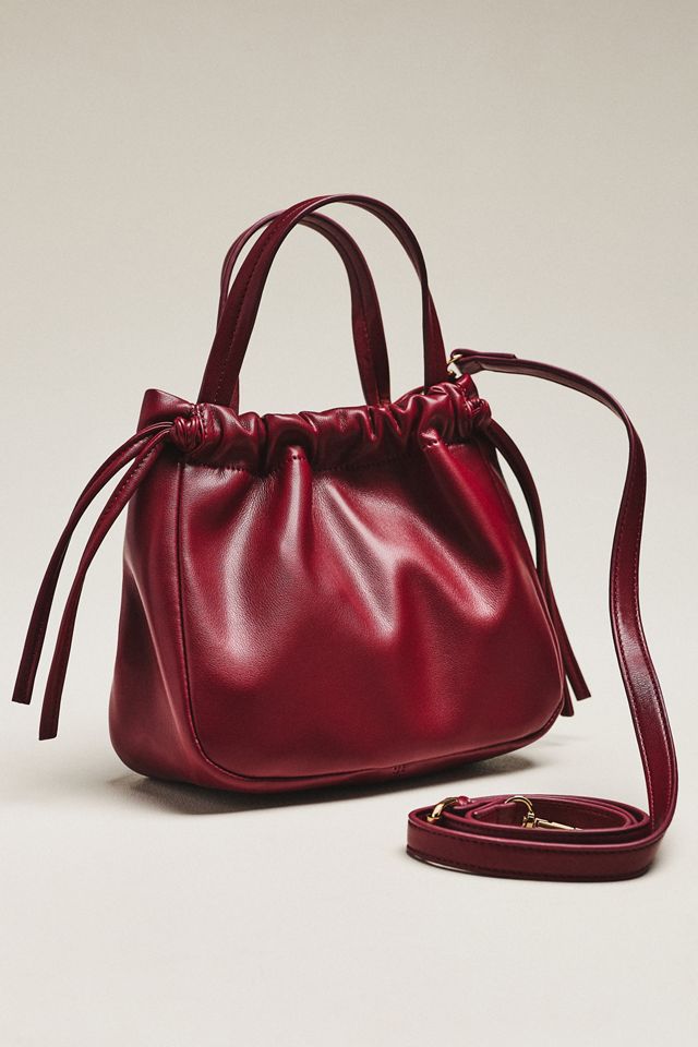 Maeve Cinched Faux Leather Crossbody Bag #1