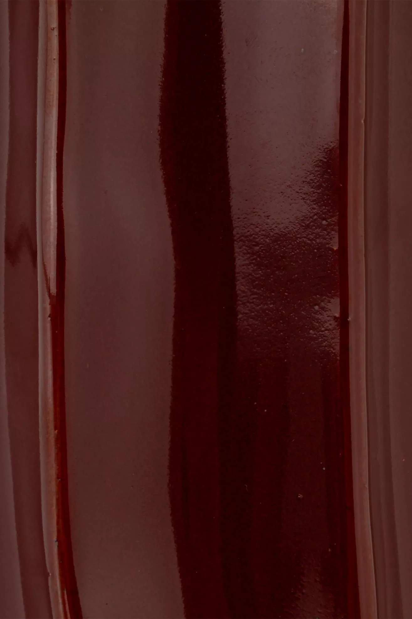 Burgundy Bell Stoneware Table Lamp - thumbnail 6
