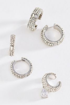 BaubleBar Anya Earrings, Set of 3