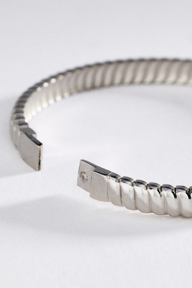 By Anthropologie Ribbed Bangle #1