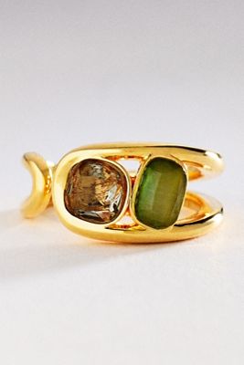 Bague en cristal enveloppante