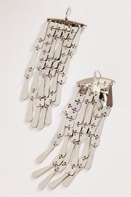By Anthropologie Fringe Drop Earrings