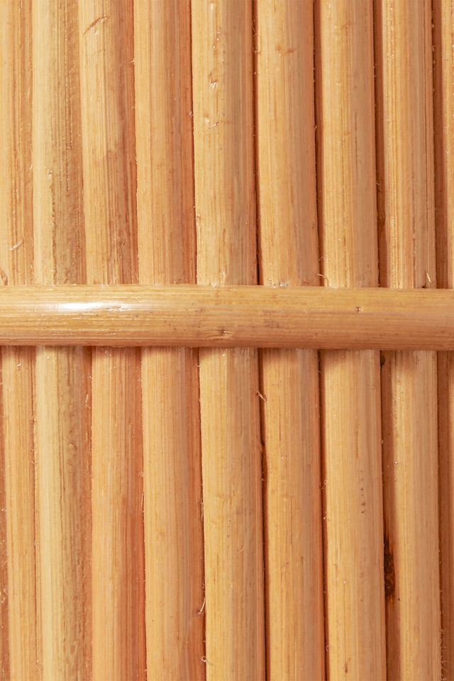 Clara Bundled Rattan Rectangular Mirror #4
