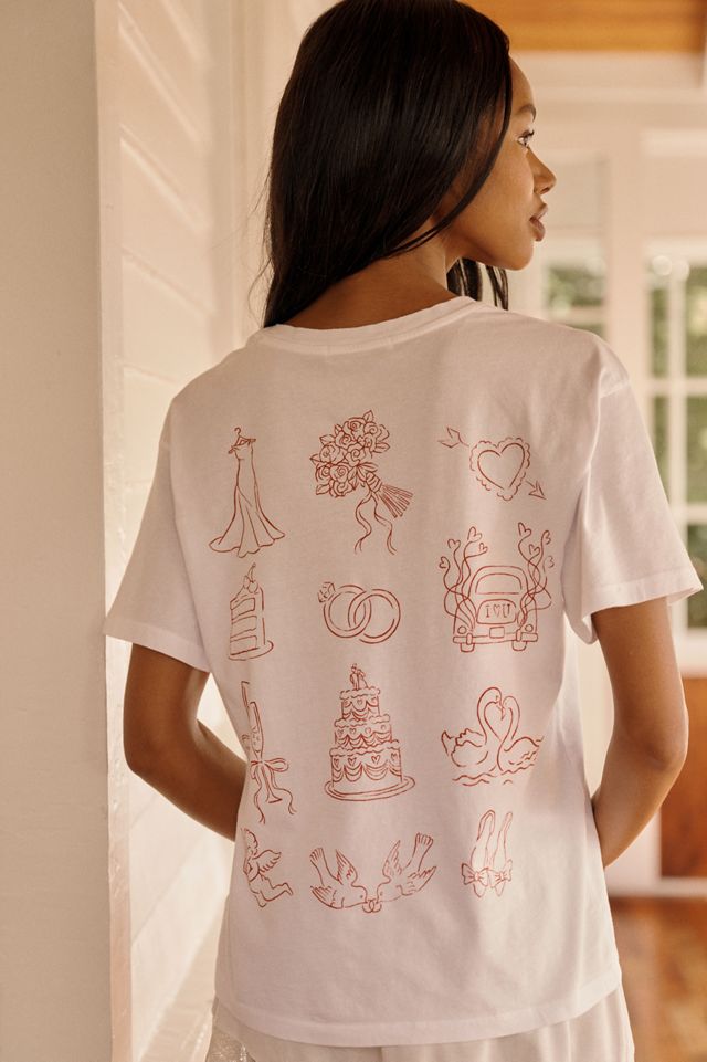 Letluv 100% Cotton Icons Boyfriend Tee #2